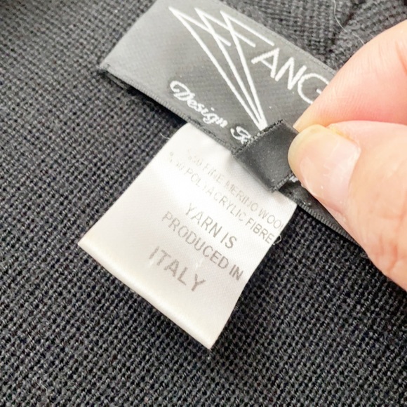 Angel Design By Sabri Ozel Italian Yarn Merino Wool Cardigan Sweater - Picture 8 of 12